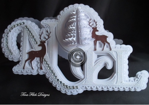 Noel Deer Card, All formats