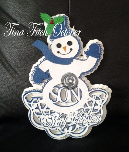 Son Snowman Card, All file formats
