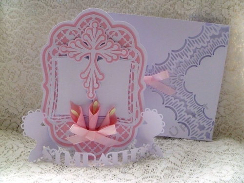 Sympathy Bracket Plate stand & Box All formats