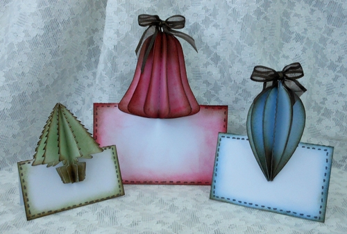 3D Christmas Place mats All formats