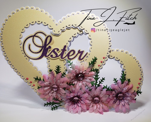 Heart Sister Card TF0232, All formats