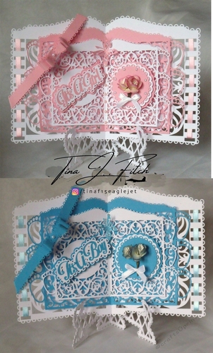  Baby Boy & Girl Book & Stand, All formats