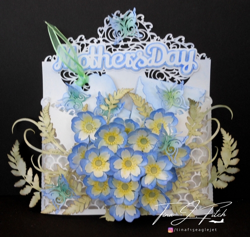 Mothers Day/birthday Forgetmenot Card, All formats