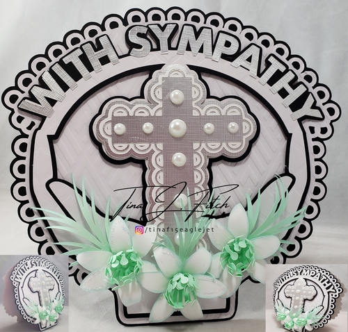 Sympathy Card TF0238, All formats available