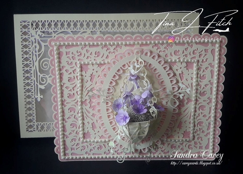 3D Hanging Basket Card & Box TF0199, All formats