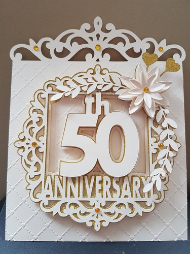 50th Anniversary Card TF0208, All formats