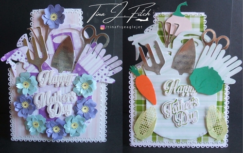 Mothers Day/fathers Day Garden Apron Card, All formats