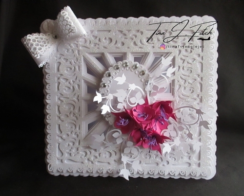 Fuschia Burst Card , All formats