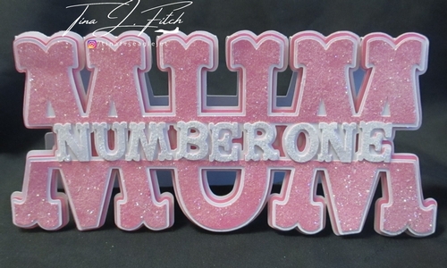 Number One Mum Card, TF0018