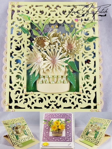 Chrysanth Mum Card TF0255, All formats