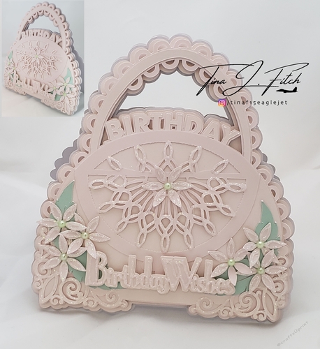 Birthday Bag Card TF0257, All formats