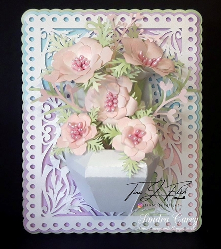 Flower Tub Card TF0197, All formats