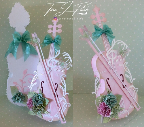 3D Violin & Case, TF005  All formats