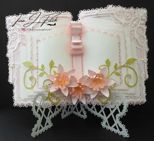 Lily Book & Stand Card, All formats
