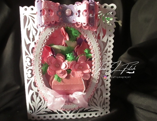 Flowers in a card TF0198, All formats