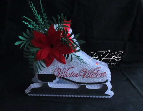 Winter Wishes Skate Card , All formats