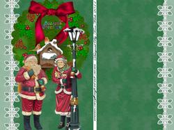 Green Christmas & Insert