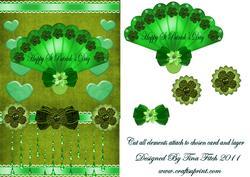 Happy St Patrick's Day Card Front