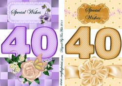 Special Wishes 40th