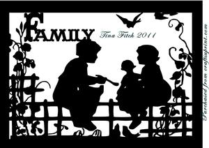 Paper Magic Frame Family