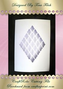 Fancy Lattice Apeture Card - GSD