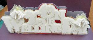 Scalloped on Your Wedding Day 3D Bell Card - craftrobo/cam