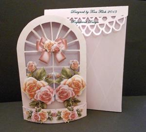 3D Flower Window Box Card & Box