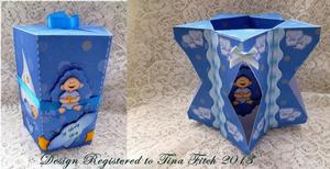 New Baby Boy Carousel Box Card