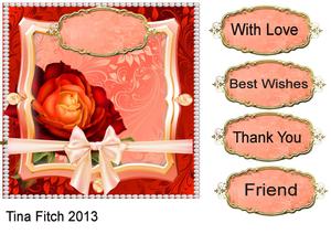 Orange Rose Hued Mini Kit