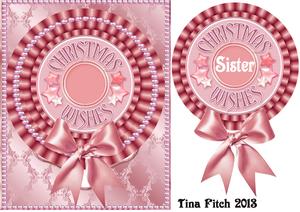 Layered Rosette Christmas Kit 1