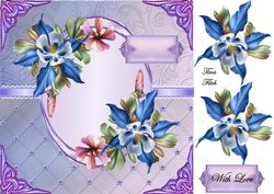 Lilac Card Front
