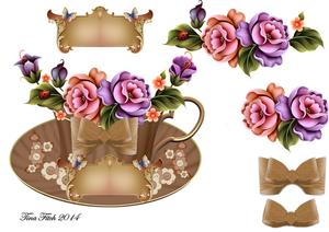 Brown Cup of Love Mini Kit