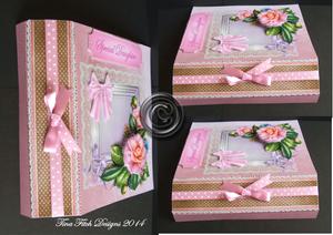 Pink Folded Faux Book Mini Kit