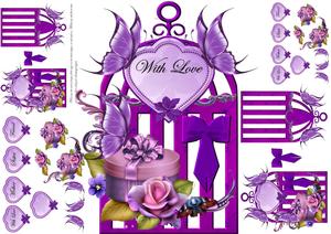 Bird Cage Floral Mini Kit