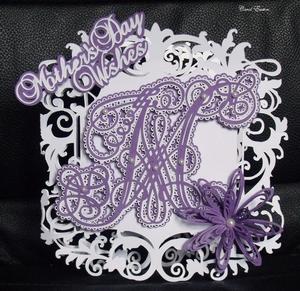 Mother's Day Wishes Card Scanncut Only