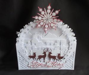 Christmas Blessing Shadow Box Scanncut