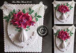 Fuchsia Vase Card