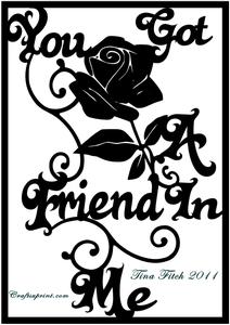 Paper Magic Frame You Got a Friend in Me
