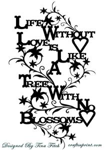 Paper Magic Frame Love Is