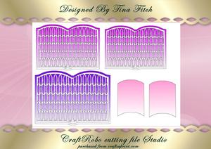 Latticed Open Book Layers & Pages
