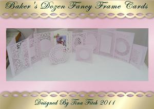 Baker's Dozen Fancy Frame Cards