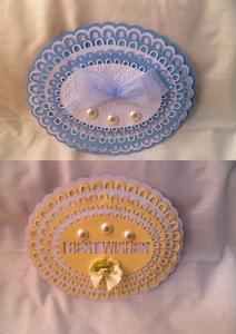 Scalloped Oval Layers