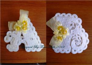 Scalloped Layered Letter Alphabet