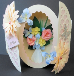 Window Bouquet 3D Keepsake