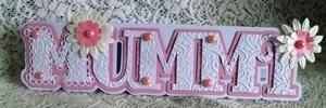 Scalloped Layered Mummy Card