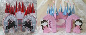 Camelot Castle 3D Card