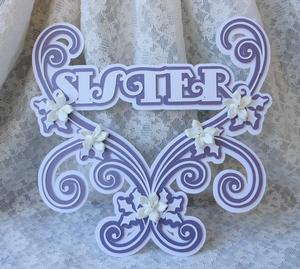 Swirly Layered Sister Topper