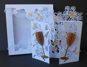 Floral Occasions Glass Door Card