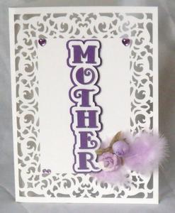 Mother Layered Card