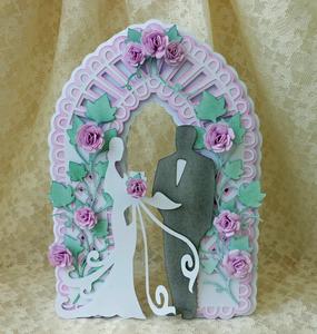 3D Bridal Wedding Arch & Box